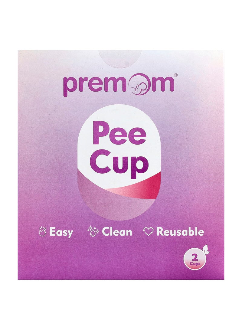 Pee Cup, 2 Cups